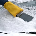 Ice scraper with glove Promo