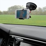 Universal GPS/mobile holder with suction cup