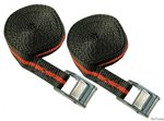 2-piece Luggage Strap Set, 2.5 m x 25 mm