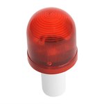 Safety cone collapsible with LED light