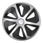 Wheel cover Roco silver/black 14 inch x4 pcs