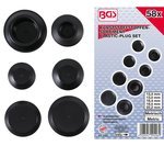 Plastic stopper assortment | 58 pcs.