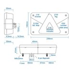 Aspöck Multipoint V rear lamp left