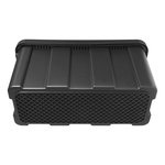 Storage box drawbar plastic 25L 565 x 245 x 290mm incl. mounting kit