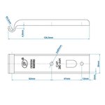 Bar for trailer latch SPP Z-01 x2 stuks