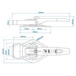 Trailer latch SPP ZB-05A