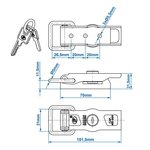 Trailer latch SPP ZB-13