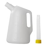 Oil flask with flexible spout 2 liter