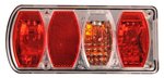 Rear lamp 6 function 222x100mm left