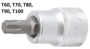 Bit Socket 20 mm (3/4) Drive T-Star (for Torx) T60 - T100