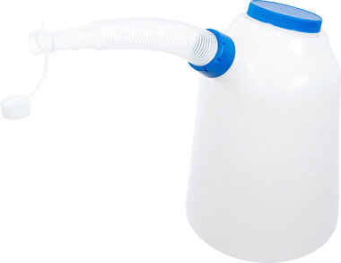 Fluid Flask with flexible Spout and Lid 6 Liter