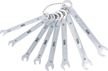 Combination Spanner Set Stubby Type 4 - 10 mm 8 pcs