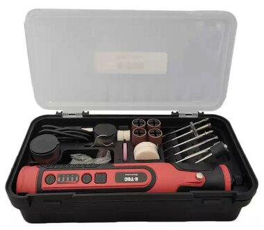 Cordless multi-tool set with 50 accessories