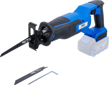 Cordless Reciprocating Saw brushless 18 V without rechargeable Battery