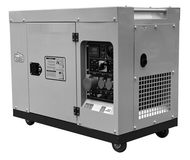 Diesel generator 7.5kw 1x230v + 3x400v