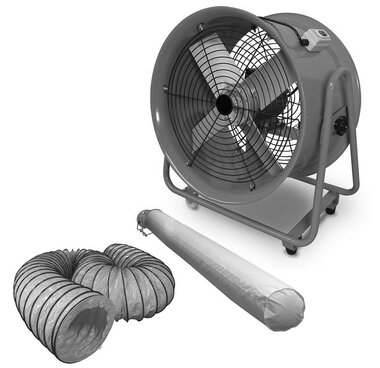 Mobile fan MV500R3 with accessories