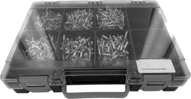 Assortment of blind rivets 900-piece