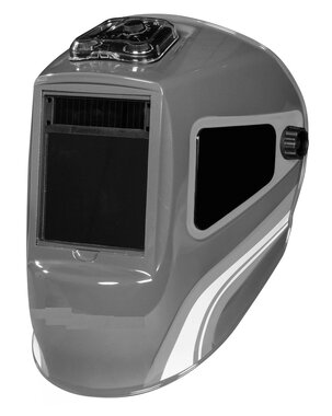 Panoramic welding helmet with 180a° vision