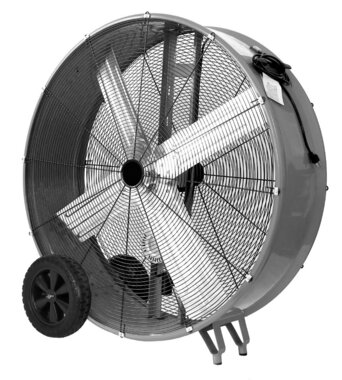 Mobile belt driven fan diameter 1200mm 660W 230V