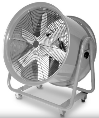 Mobile fan 1100w 3x400v