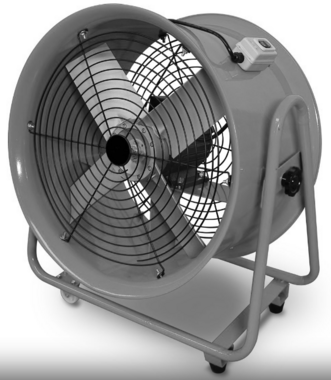 Mobile fan 550w 230v