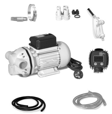 Adblue diaphragm pump pack with accessories