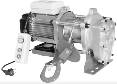 Electric winch 230V 500 kg