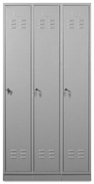 Metal closet 3 doors