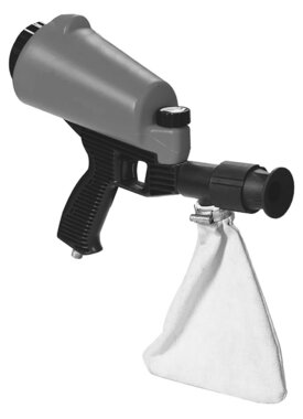 Hand-held blasting gun