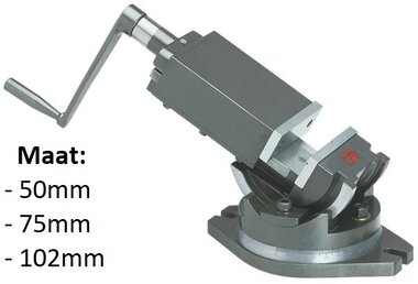 Precision machine vises, vertical swivel