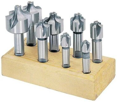 Quarter circle cutter - set 2 - 12 mm