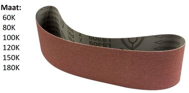 Sanding belts wood x10 pieces