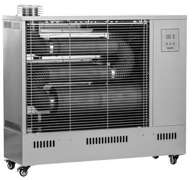 Mobile Infrared diesel heater 15 kW 120-640 m³