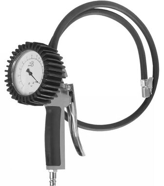 Tire inflator diameter 80 mm 12 bar calibrated