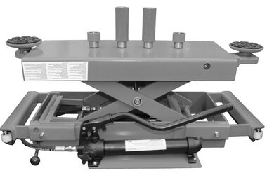 Mobile jack 2T manual for 4-column bridge