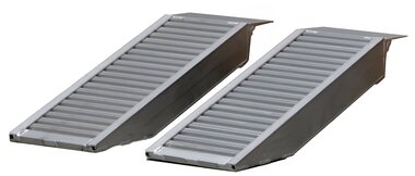 Set of short ramps aluminum 3000kg 930 x 300mm