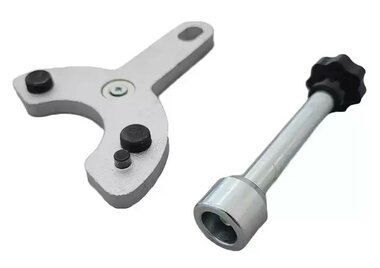 Crankshaft pulley blocking tool Volvo