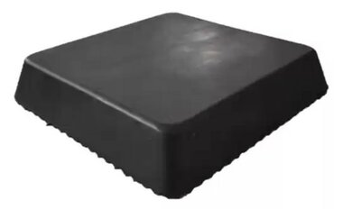 Liftbridge rubber take-up block 150x150x70mm