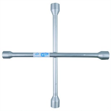 Cross rim wrench