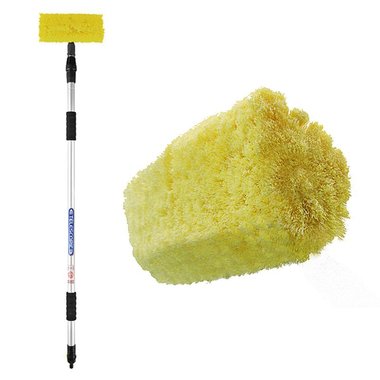 Wash brush 3D telescopic handle 2,4 meter