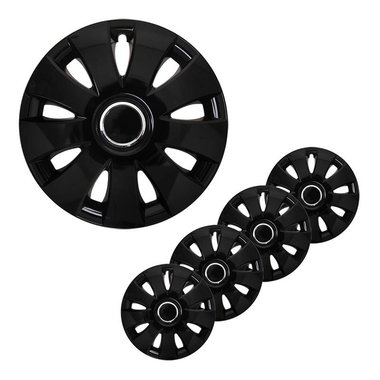 Wheel cover Aura black 13 inch x4 pcs