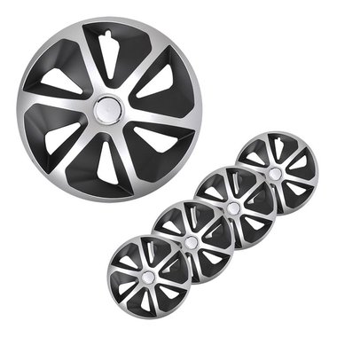 Wheel cover Roco silver/black 13 inch x4 pcs