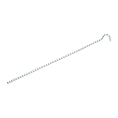 Tent peg 30cm metal with open eyelet