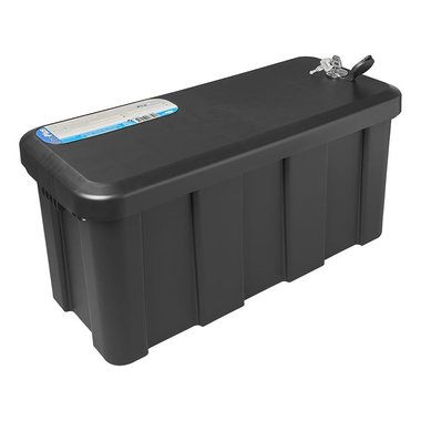 Storage box drawbar plastic 25L 565 x 245 x 290mm incl. mounting kit