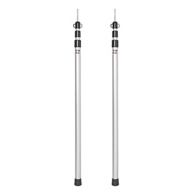 Tent pole telescopic 93-230cm set of 2 pieces